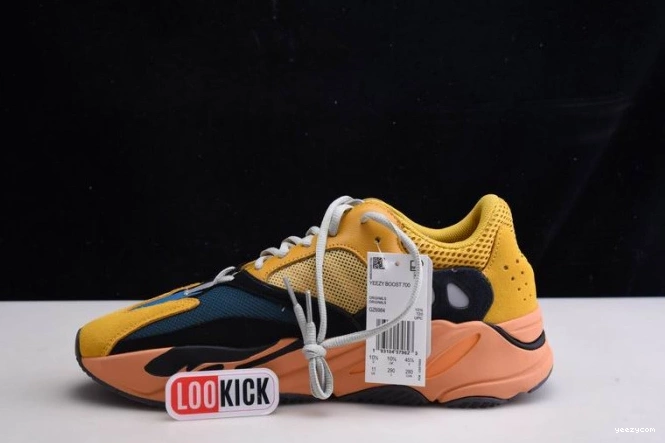 ADIDAS RUNNER YEEZY 700 NEW COLORWAY SUN WAVE BOOST GZ6984 YELLOW 0906